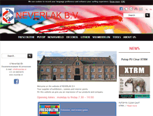 Tablet Screenshot of neverlak.nl